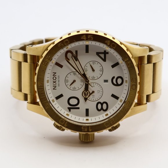 NIXON- Gorgeous 51-30 Goldielocks! SO FRESH NWOT- Full Set - Extra Links & Sexy! - Picture 8 of 15